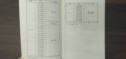 取扱説明書 　【日野】　【デュトロ】 PB-XZU351Tから取り外し(中古)