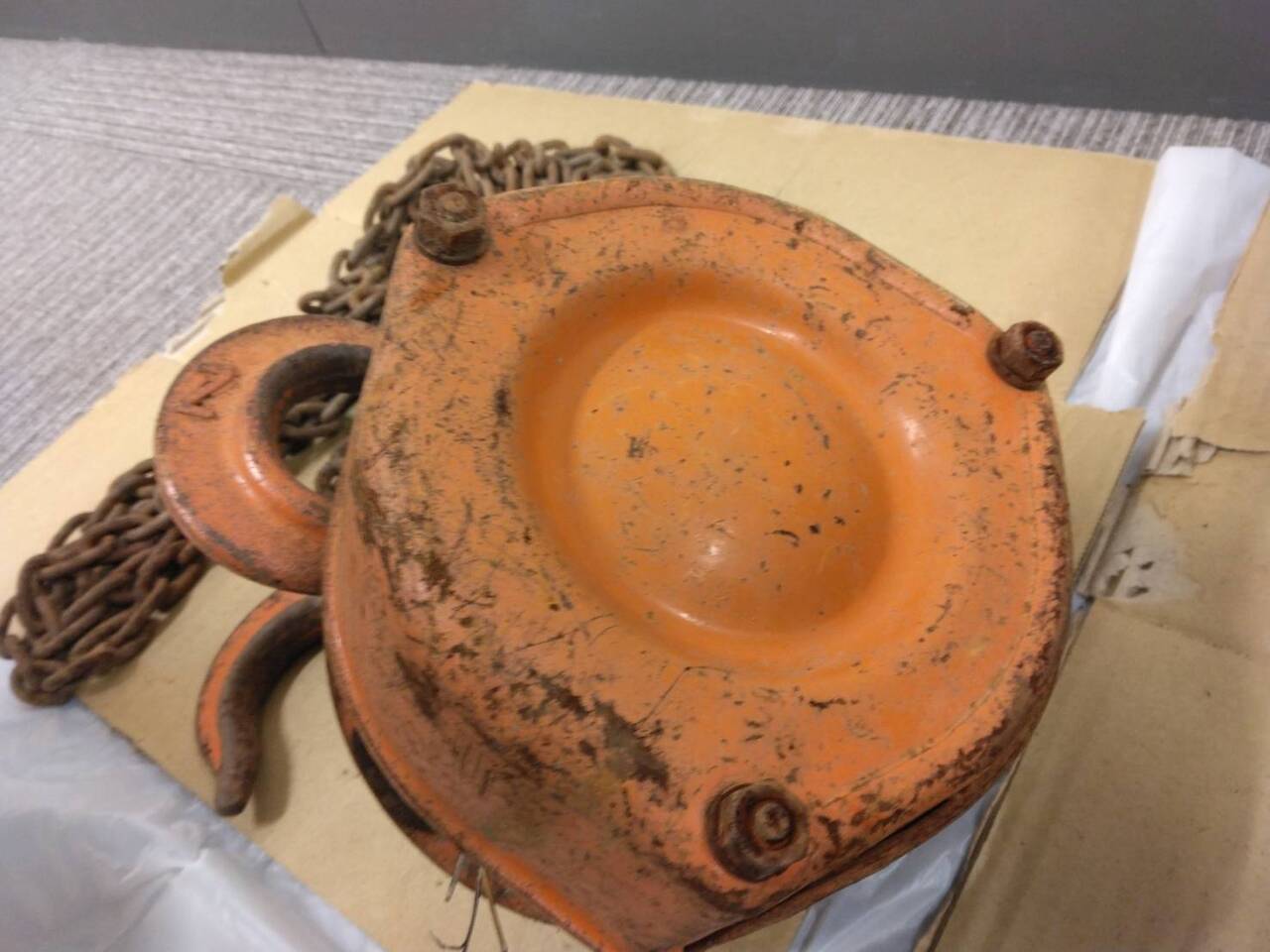 チェーンブロック 　ニッチ　2.5m　1トン　(中古)