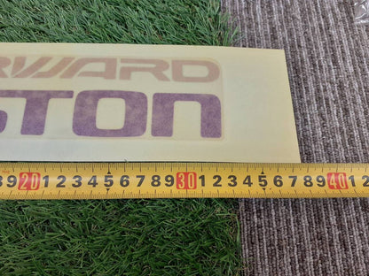 ステッカー　FORWARD JUSTON、ISUZU（中古）