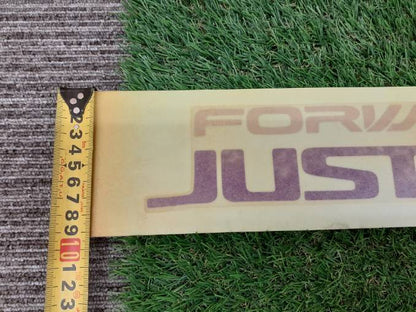 ステッカー　FORWARD JUSTON、ISUZU（中古）