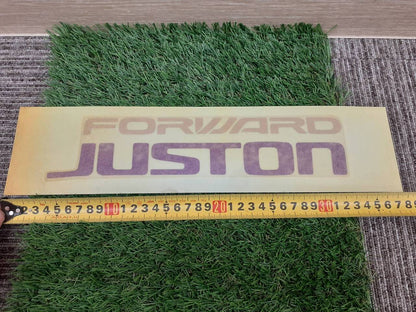 ステッカー　FORWARD JUSTON、ISUZU（中古）