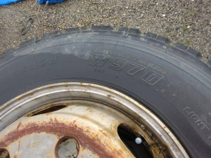 弥富纏め売り タイヤ　スタッドレス5本セット　ブリジストン　　225/80Ｒ17.5 ＬＴ 14ＰＲ（中古）