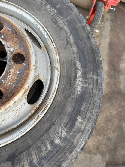 （棚卸まとめ売り）タイヤ　4本　【BRIDGESTONE】【225/80R17.5】（中古）
