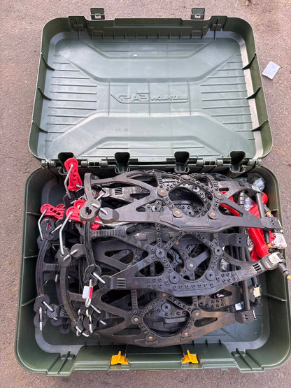 タイヤチェーン　バイアスロン　QE14（中古）