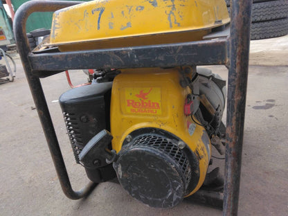 発電機 エンジン発電機 スバル SGL2000 2.0kVA 20A Robin 部品取り（中古）