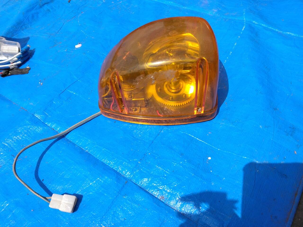 パトランプ　オレンジ色　SAYAMA GEARED MOTOR（中古）