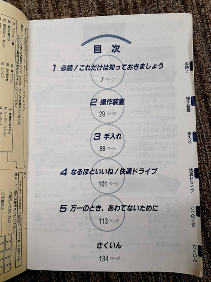 取扱説明書　トヨタ　ハイエース（中古）