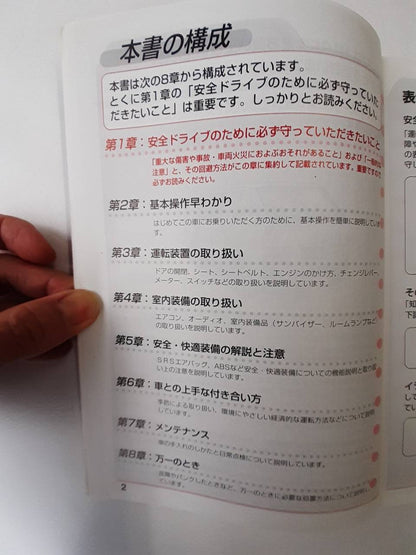 取扱説明書　　 トヨタ　　ハイエース　 (中古)