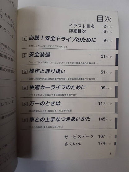 取扱説明書 　日産　バネット　 (中古)