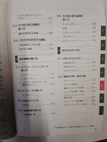 取扱説明書　トヨタ　ライトエースタウンエース (中古)
