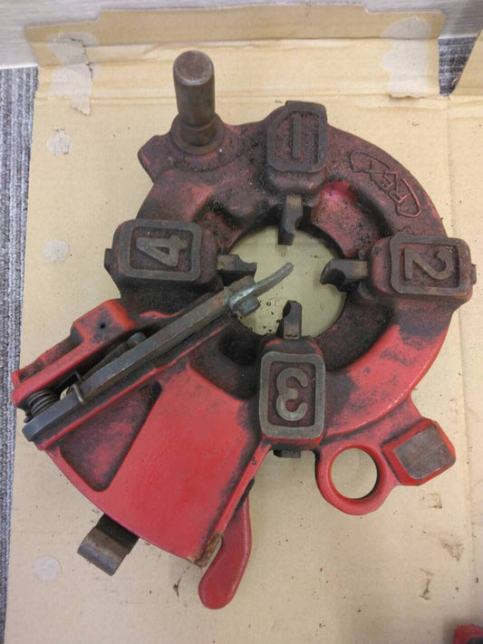 ダイヘッド 自動切上ダイヘッド　ネジのインチ　25A-40A　（中古）