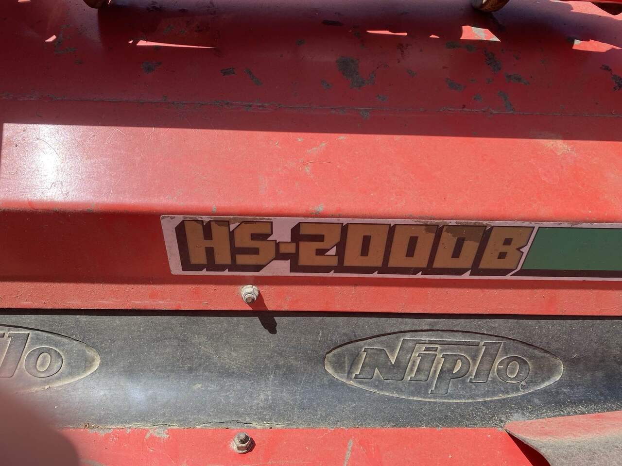 ニプロ　ドライブハロー HS-2000B　トラクター　L2002DTで使用アタッチメント（中古）