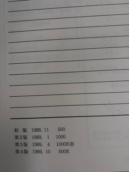 取扱説明書　古河ユニック　UR250系 (中古)
