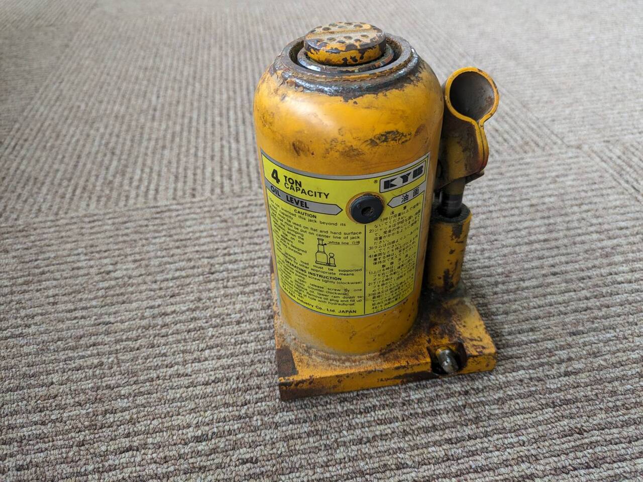 ジャッキ　ジャッキのみ　トヨタ　4トン（中古）