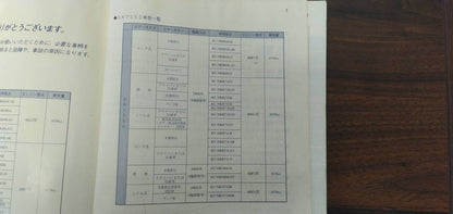 取扱説明書 【いすゞ】 【エルフ】KC-NKR66EDから取り外し (中古)