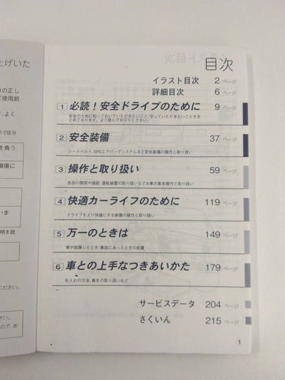 取扱説明書 　ニッサン　バネット (中古)