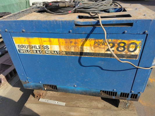発電機　北越　PDW280SBL-51/614C13（中古）