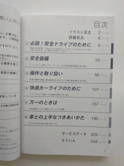 取扱説明書 　ニッサン　バネット (中古)