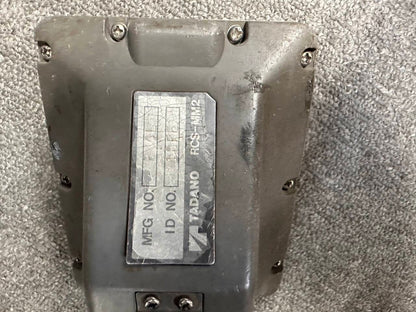 ラジコン　送信機 のみ　TADANO　RCS-MM2　【通電確認済み】（中古）