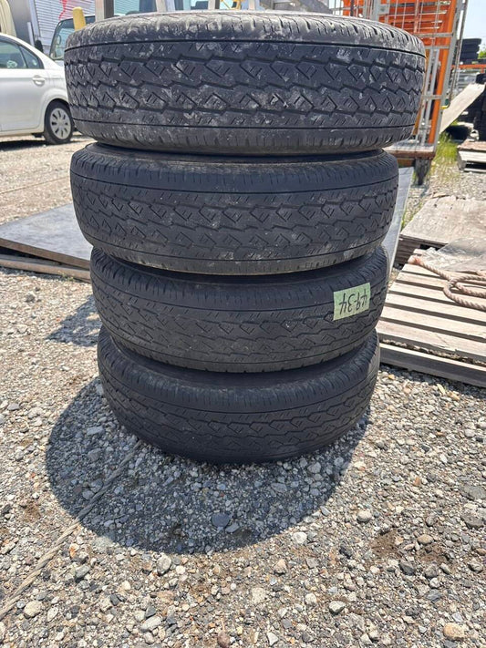 弥富纏め売り タイヤ　4本　【BRIDGESTONE】【185R14】（中古）