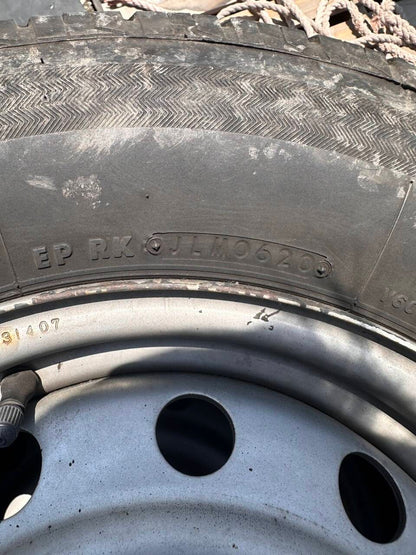 弥富纏め売り タイヤ　4本　【BRIDGESTONE】【185R14】（中古）