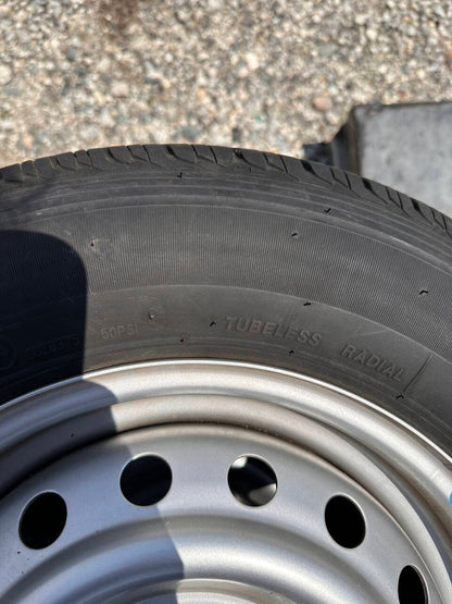 弥富纏め売り タイヤ　4本　【BRIDGESTONE】【145/80R12】（中古）