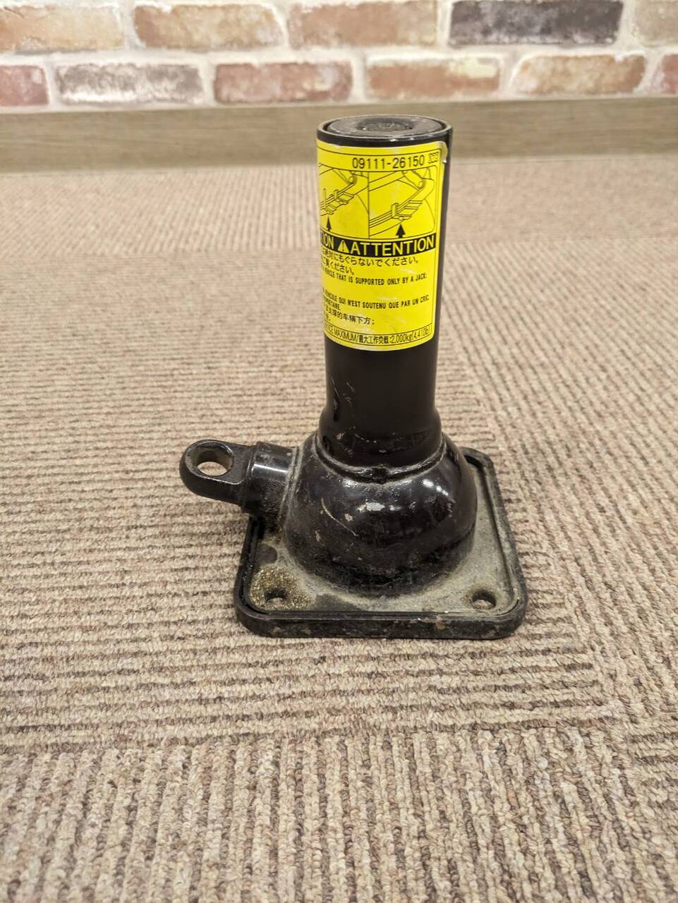ジャッキ　ジャッキのみ トヨタ　２トン（中古）