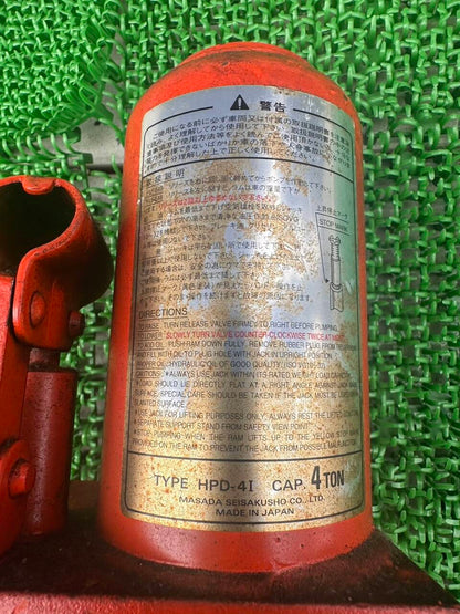 ジャッキ　ジャッキセット　 4トン　HPD-4I　エルフ　（中古）