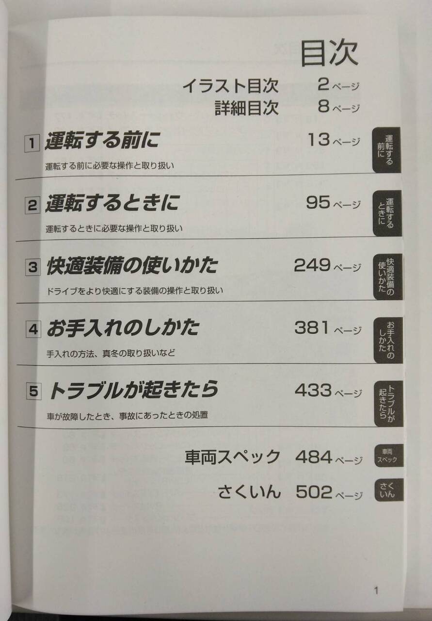 取扱説明書 　マツダ　アクセラ　 (中古)