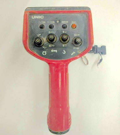 ラジコン　送信機のみ　UNIC　RC-500FA　三菱 ファイター  KK-FK61HKより回収（中古）