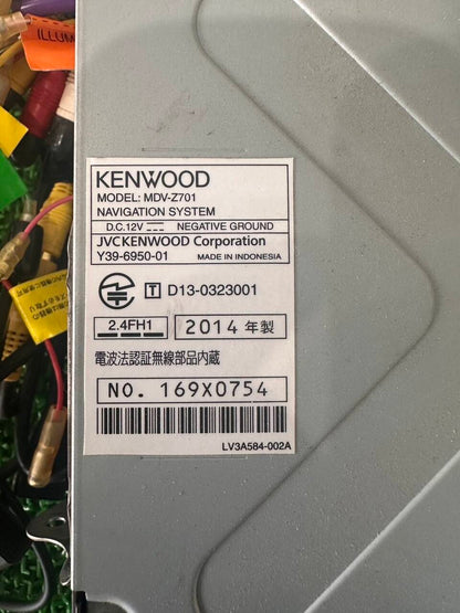 ナビ　　KENWOOD　MDV-Z701（中古）