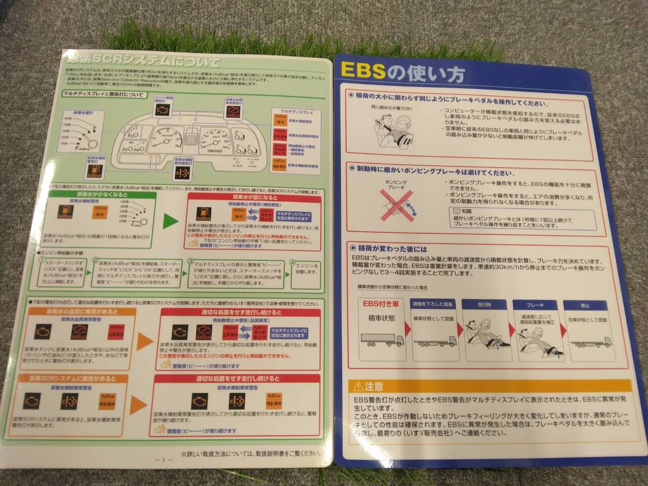 取扱説明書 　SCRシステム・EBSの使い方 (中古)