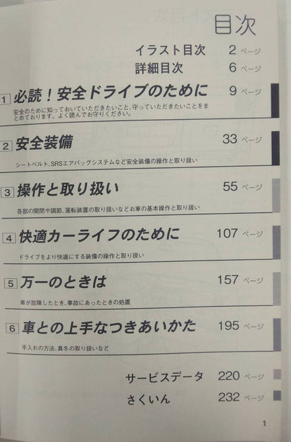 取扱説明書 　ニッサン　バネット (中古)