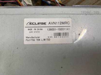 ナビ　富士通テン　AVN112MRC（中古）