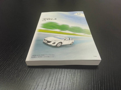 取扱説明書 　マツダ　アクセラ (中古)