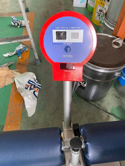 トレーニング機械　竹井機器工業　シット－アップス　上体おこし測定器　T.K.K.5505m　（中古）