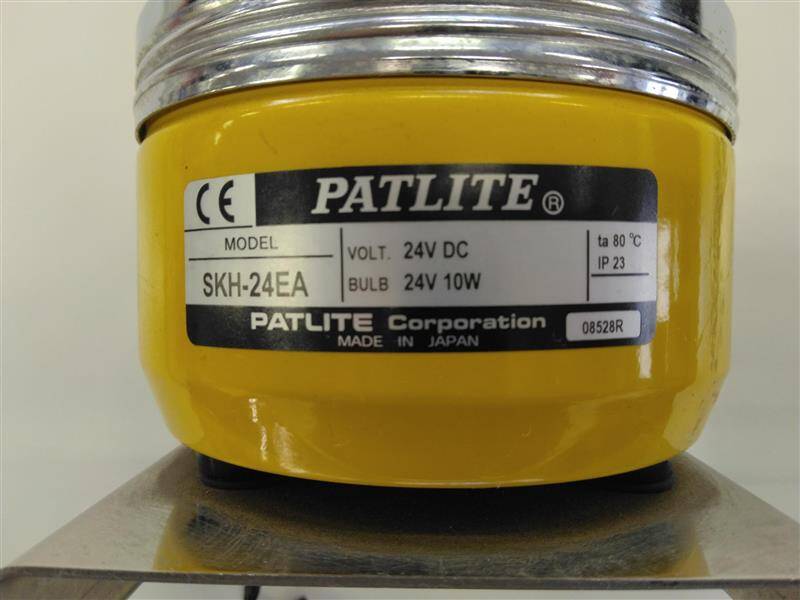 パトランプ　黄色　PATLITE Corporation（中古）