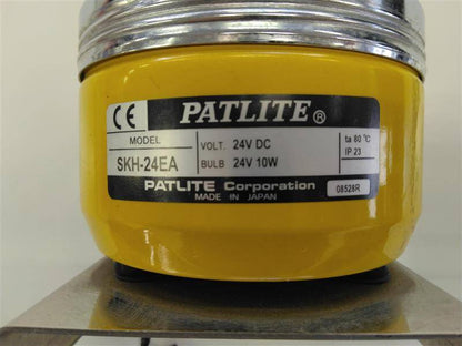 パトランプ　黄色　PATLITE Corporation（中古）