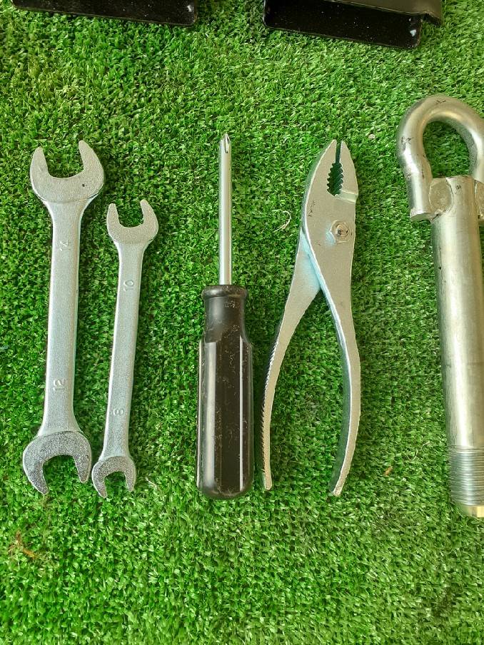 車載工具　9点セット　収納袋付き　（中古）