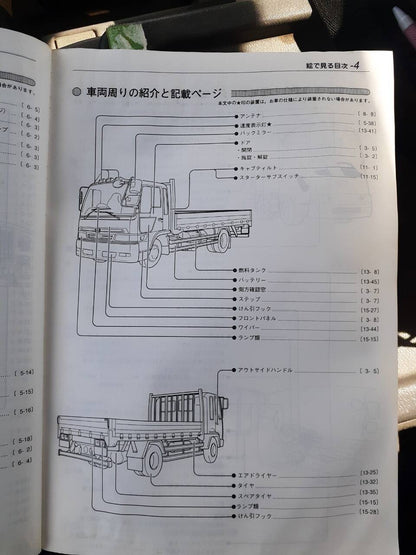 取扱説明書  日野　レンジャー (中古)