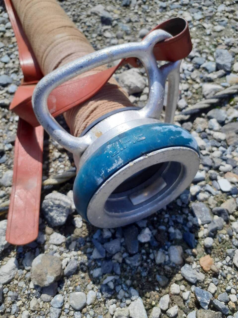 放水ノズル　消防車（中古）