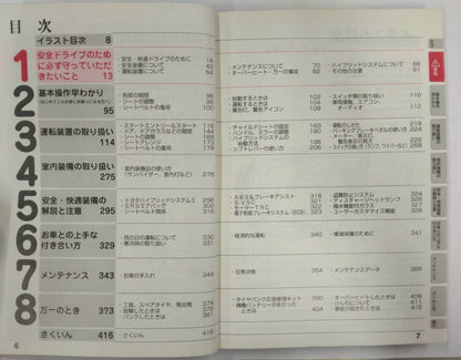 取扱説明書 　トヨタ　プリウス (中古)