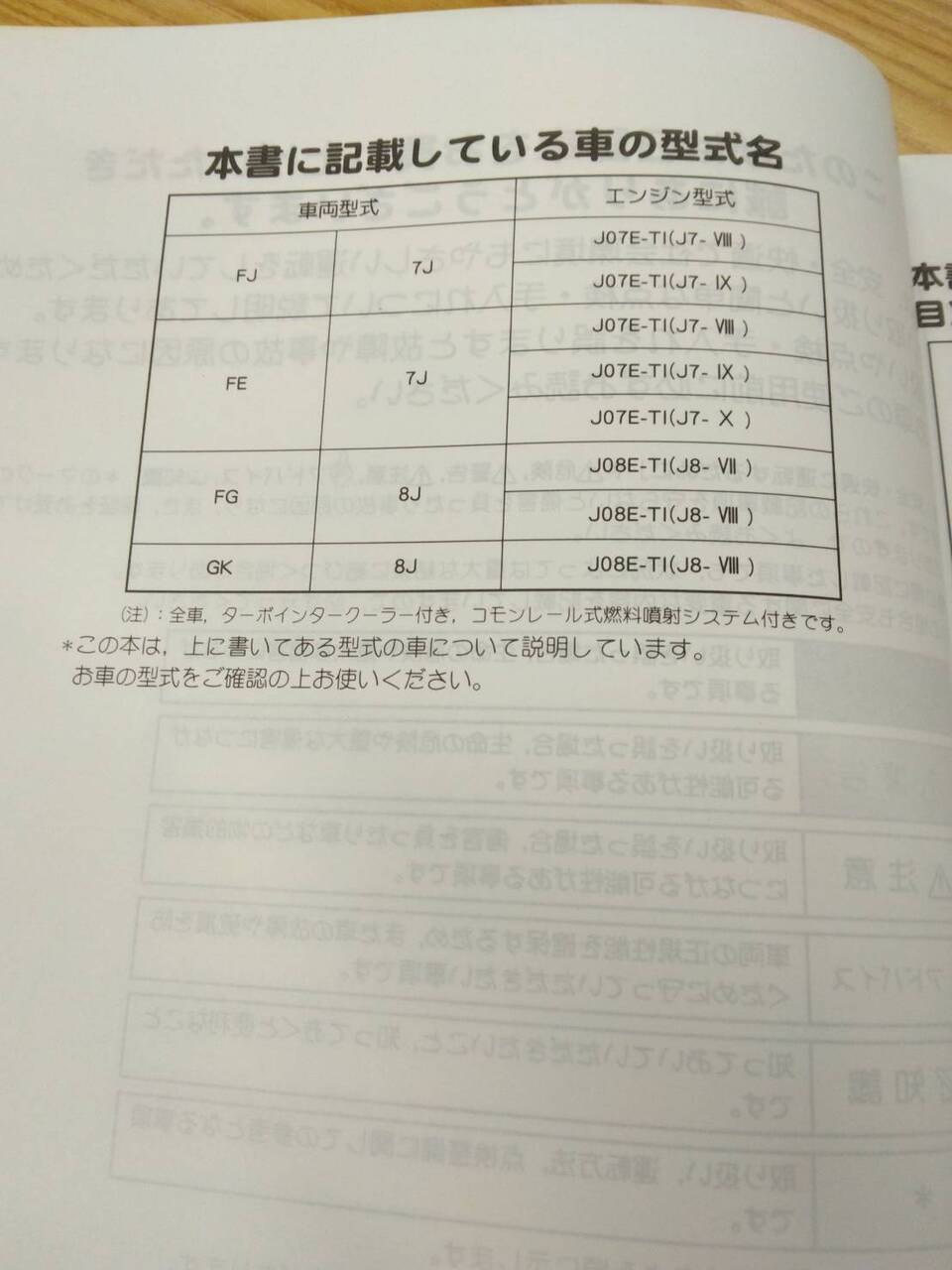 取扱説明書 　日野　レンジャー (中古)