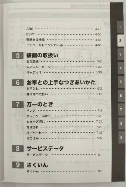 取扱説明書 　スズキ　エブリィ (中古)