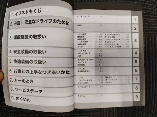 取扱説明書　ニッサン　クリッパー（中古）