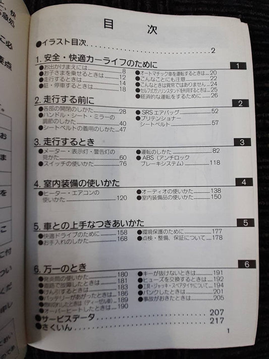 取扱説明書 　日産　アトラス（中古）