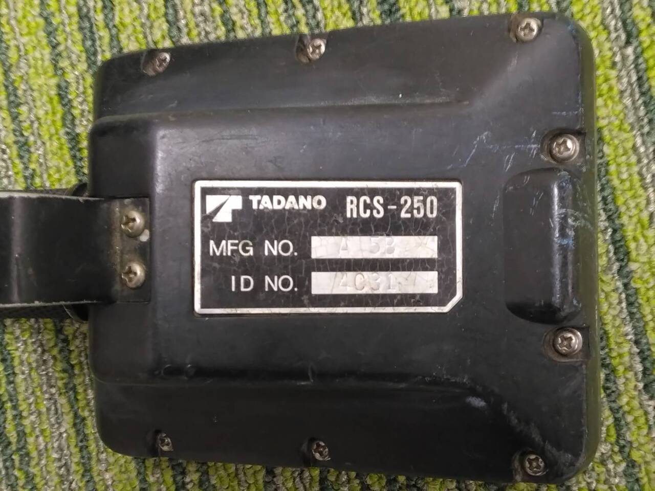 ラジコン　送信機のみ　タダノ　RCS-250（中古）
