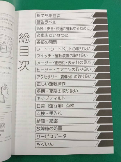 取扱説明書 　日野　レンジャー (中古)