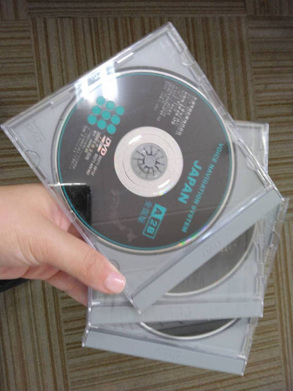 取扱説明書 　トヨタ　DVDボイスナビゲーション　DVD付　発行日：2008年4月（中古）