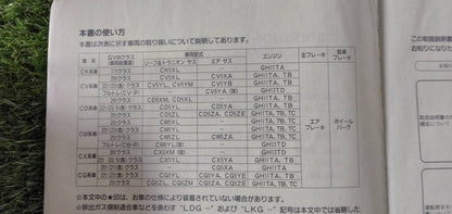 マニュアル　取扱説明書 　【UDトラックス】　【クオン】 (中古)